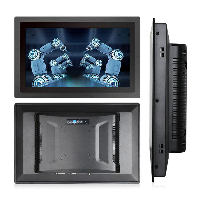 Marine IP67/IP65 Wasserdichter, hochauflösender 13,3-Zoll Industrie-LCD-Monitor mit Touchscreen, 1000 Nits/1500 Nits