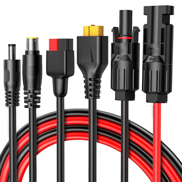 Conector de Panel Solar 6 en 1, Cable Divisor, Kit de Conector de Cable de Extensión Solar, Cable de Extensión XT60 for sale at factory direct price