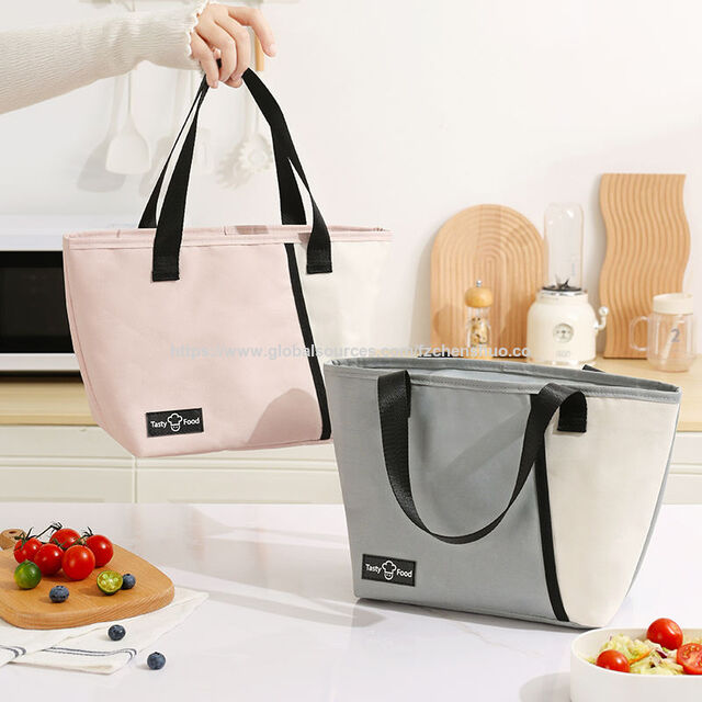Bolsa Térmica Aislante Impermeable de Gran Venta para Almuerzo, Bolsa de Comida para Estudiantes, Aceptamos Pedidos Pequeños for sale at factory direct price