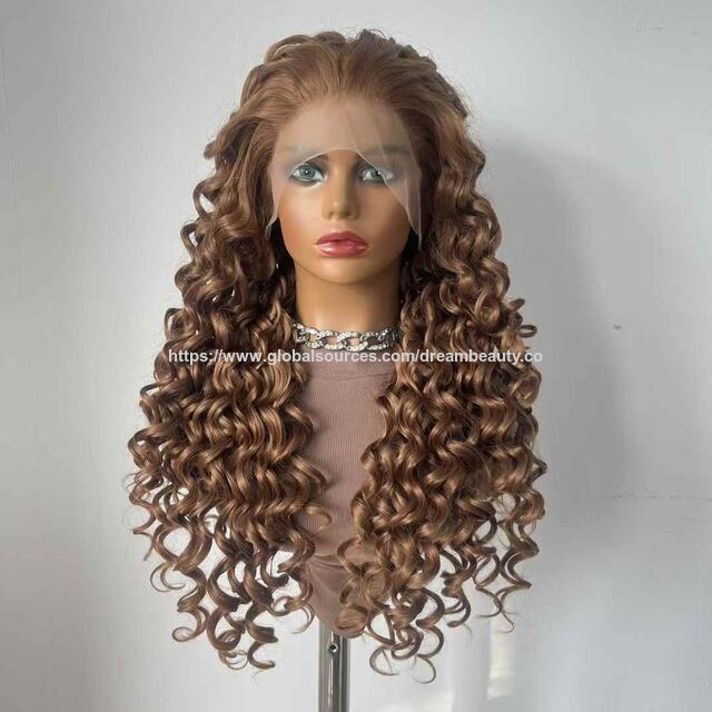 Hotsale Oem Synthetic Hair Wigs Custom Colors High Temperature