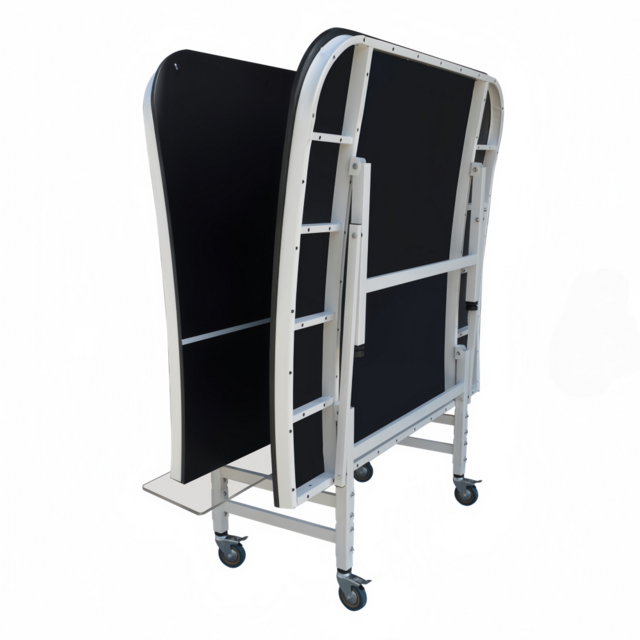 Mesa de Futbolín Plegable Ecológica con Recubrimiento Resistente a la Intemperie para Juego Interior y Exterior Durante Todo el Año