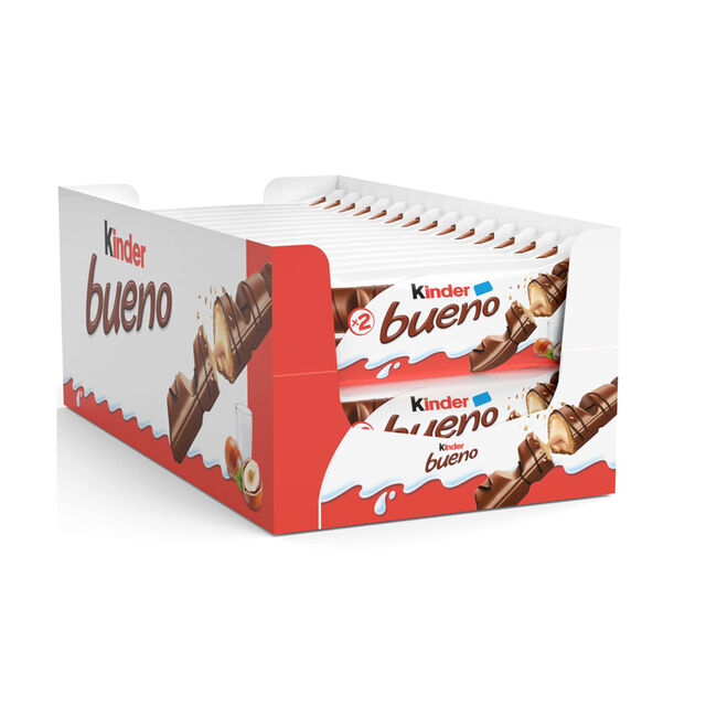Barres chocolatées Kinder Bueno Premium en gros for sale at factory direct price
