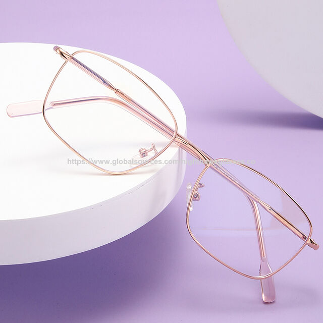 2026 Economic Men Metal Frames Rectangle Optical Glasses Double