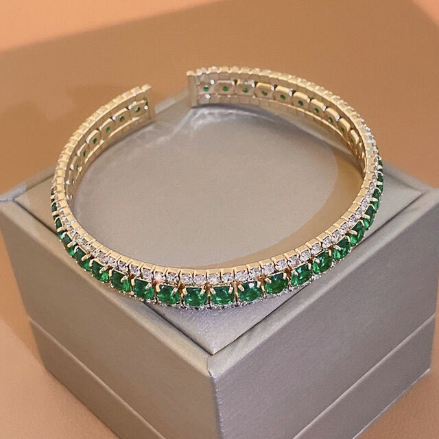 Pulsera de Moissanita y Zircón para Exportación, Joyería de Lujo para Uso Diario de Mujeres for sale at factory direct price