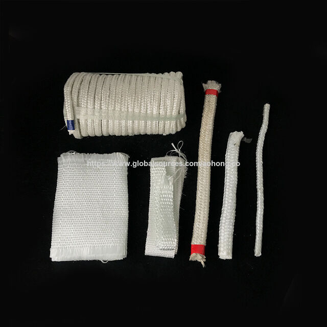 شريط من قماش الألياف الزجاجية المنسوجة حرارياً عالي المقاومة للحرارة وعازل للحماية for sale at factory direct price