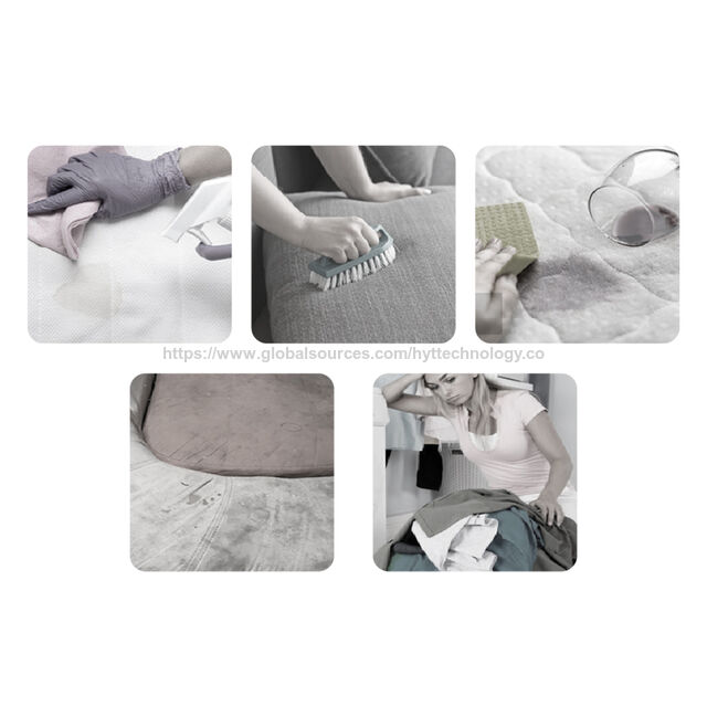 Limpador de Manchas Portátil Sem Fio para Carpetes e Estofados com Filtro HEPA, Máquina de Limpeza Recarregável a Seco e Úmido