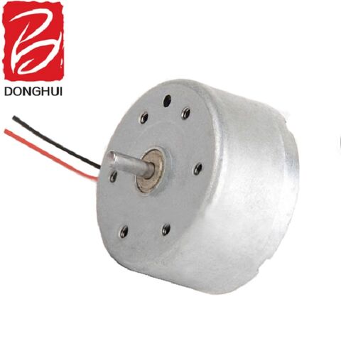 Fabricante OEM de China Motor de micro cepillo de CC de 3/6 V y baja velocidad de 20000 rpm con diámetro personalizado de 24.4 mm para altavoces Panel solar DRF-300