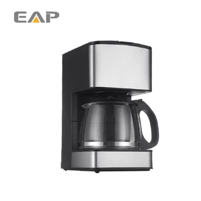 Edelstahl Kaffeemaschine 600ml Fabrikpreis 4-6 Tassen Anti-Tropf-Funktion Warmhalteplatte Hält Kaffee Warm for sale at factory direct price