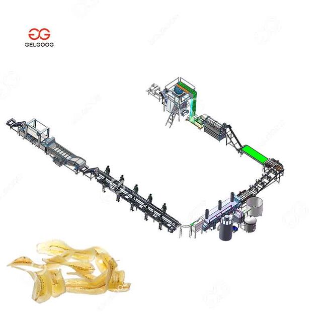 خط إنتاج رقائق الموز الآلي - معدات رقائق الموز for sale at factory direct price
