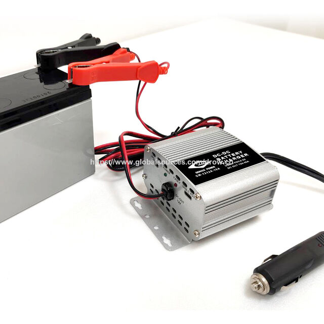 Cargador de batería DC-DC 10A con cargador de coche incluido, compatible con USB-C for sale at factory direct price