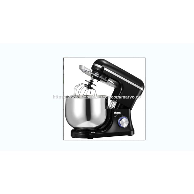 Robot pâtissier 8L à bas prix d'usine, machine de cuisine 1800W avec bol en acier inoxydable 8L, 6 vitesses avec lumière LED, robot pâtissier 8L pour aliments for sale at factory direct price