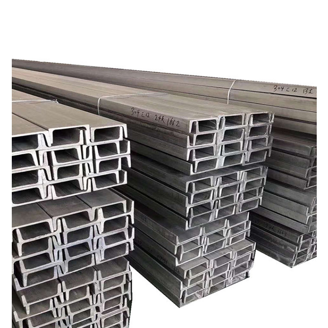 Precio de fábrica, entrega rápida, barra en U de acero inoxidable 410, canal en U de acero inoxidable 8# para la industria for sale at factory direct price
