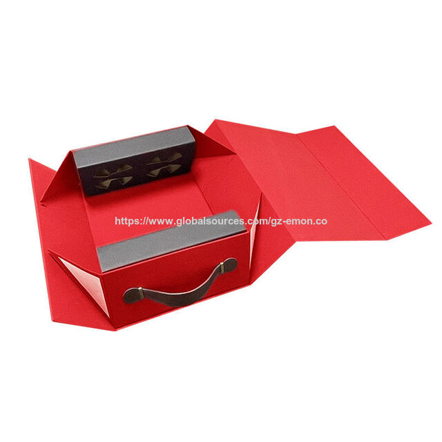 Caja Individual para Empaque de Vino, Caja de Regalo Premium General para Vino, Caja Plegable Portátil para Vino Tinto for sale at factory direct price