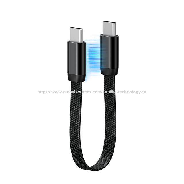 Magnetic Plug Storage Short Cable, Keep Your Setup Clean and Organized, Fast charging 240W Max, 17cm, USB 2.0 for sale at factory direct price