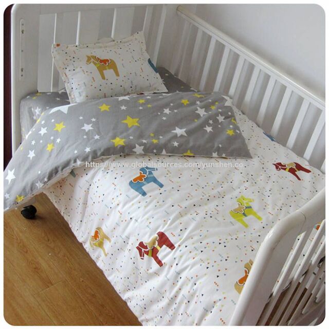 Ensemble de literie pour berceau, couverture pour nouveau-né, cadeau de fête de naissance parfait, literie en coton, couverture de réception pour bébé for sale at factory direct price