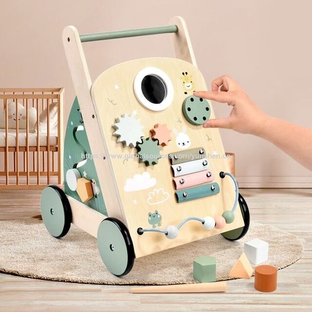 Trotteur Montessori en Bois - Centre d'Activités Éducatives pour Bébés et Jeunes Enfants for sale at factory direct price