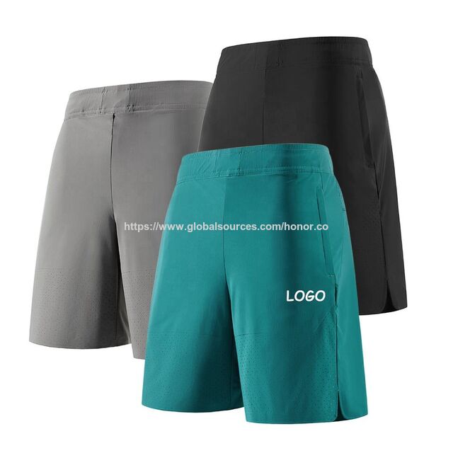 Shorts de sport pour hommes, adaptés à l'entraînement en extérieur et à la salle de sport - Shorts de course respirants en maille pour activités sportives