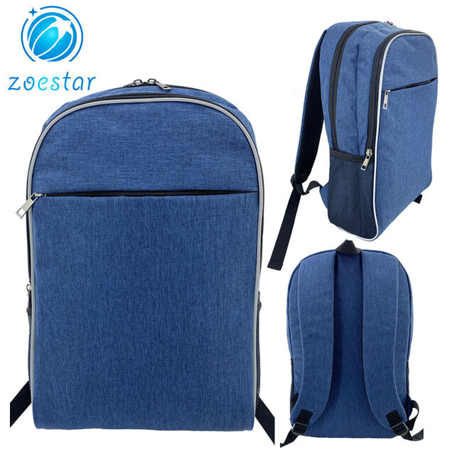 Benutzerdefinierter marineblauer Laptop-Rucksack, mittelgroßer Business-Rucksack, Outdoor-Pendlerrucksack, Freizeitrucksack for sale at factory direct price