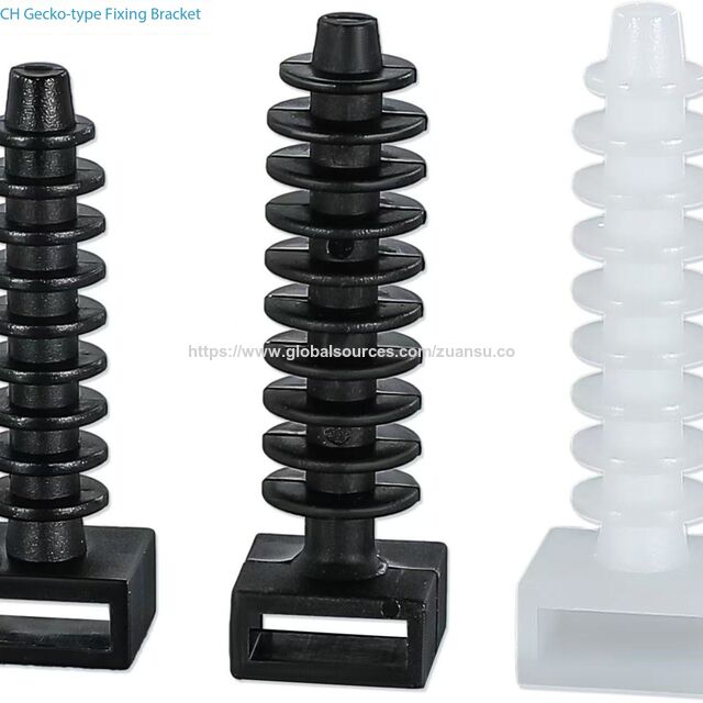 Supports à Installation Rapide Série CH Type Gecko - Solution Efficace pour le Câblage des Bâtiments et des Équipements
