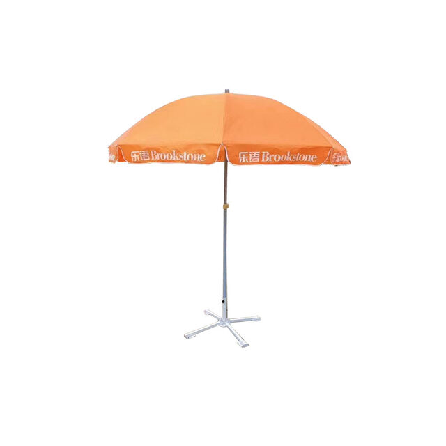 Guarda-Sol de Praia Listrado para Exterior, Guarda-Sol Impermeável para Venda Ambulante na Praia