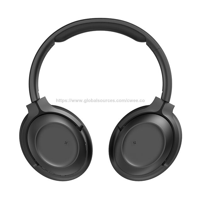 Fones de ouvido Bluetooth sem fio esportivos mais vendidos, fones de ouvido Bluetooth dobráveis com microfone e controle de volume.