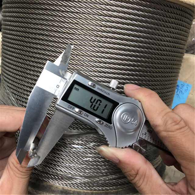 Buy China Wholesale Ss304 3mm 12mm 7x7 Steel Wire Rope 316 321 201 304l ...