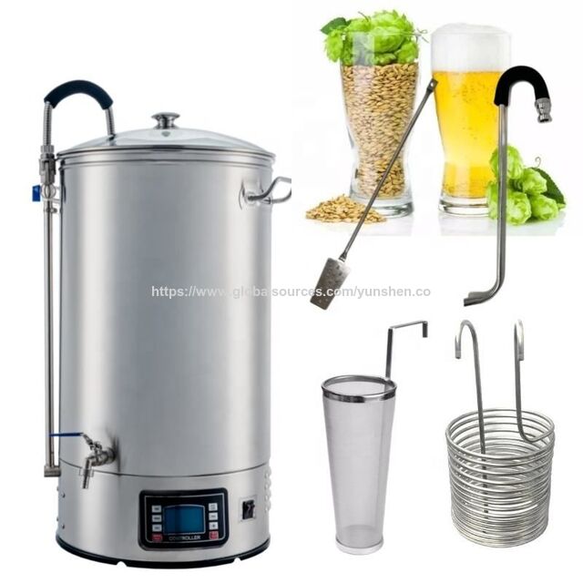 Machine de Brassage de Bière Artisanale / Machine Tout-en-Un Micro Micro Machine de Brassage de Bière Maison Équipement de Brassage de Bière Artisanale