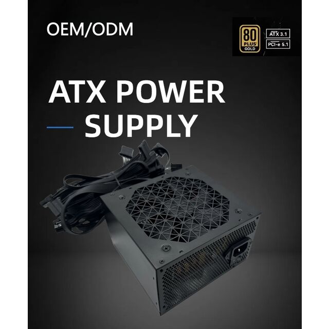 OEM/ODM 850W Gold ATX3.1 PCIE5.1 Netzteil DC-DC-Wandler 12V 3,3V 5V Vollmodulares Netzteil