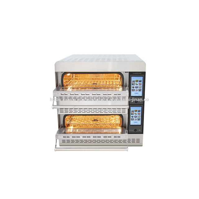 CheerChef Hochgeschwindigkeits-Luftstoßofen, ähnlich dem Turbochef HHD-9500-1 Doppel-Chargen-Luftstoßofen for sale at factory direct price
