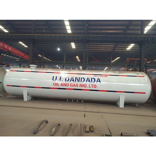 Tanque de almacenamiento de GLP a precio de fábrica, 70000L, tanques de propano estacionarios, cisterna de gas para cocinar, tanque de gas GLP sobre el suelo for sale at factory direct price