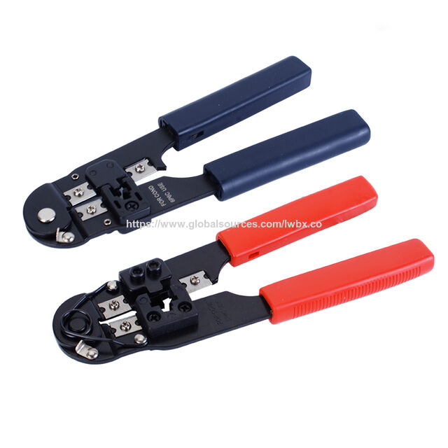 Herramienta de crimpado 8P8C/6P6C/4P4C para redes for sale at factory direct price