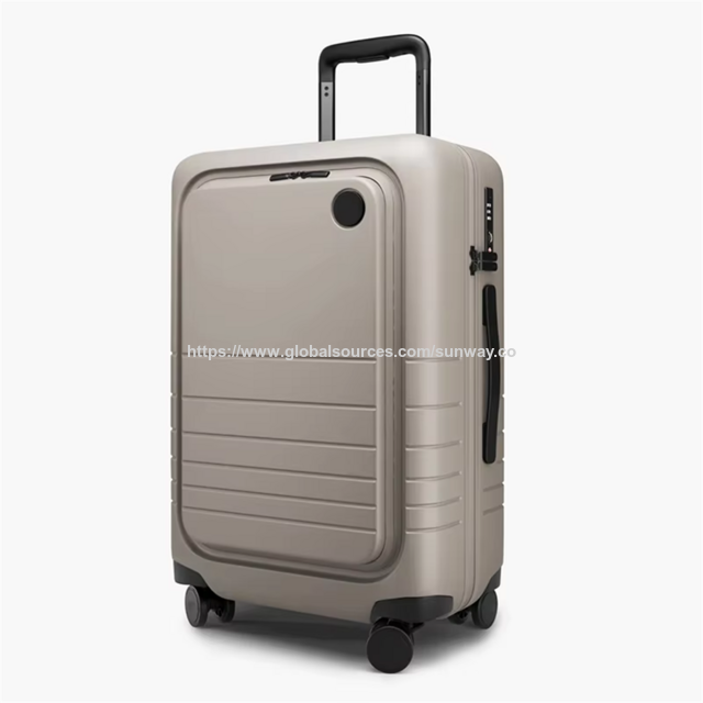 Valise Cabine à Roulettes avec Serrure TSA, Ouverture Frontale et Style Professionnel - Bagage Trolley Léger for sale at factory direct price