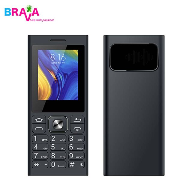 OEM ODM 2.0 pouces 2G 4G double SIM double mode téléphone mobile grande batterie 1700mAh téléphone à barres design élégant téléphone fonctionnel pour tous for sale at factory direct price