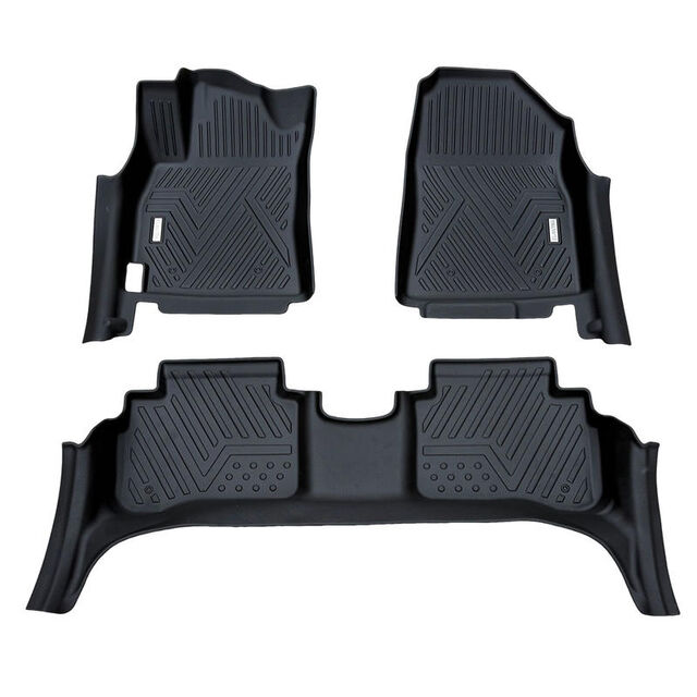 Ensemble de 5 Tapis de Sol de Voiture Universels de Luxe en PVC 3D Imperméables, Design Personnalisé, Tapis de Sol Intérieurs pour Différentes Marques de Voitures for sale at factory direct price