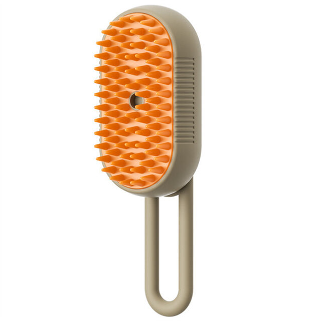 Brosse Vapeur Rechargeable pour Chat avec Sérum Sans Rinçage, Auto-Nettoyante, Peigne pour Animaux de Compagnie pour le Nettoyage des Chats et des Chiens