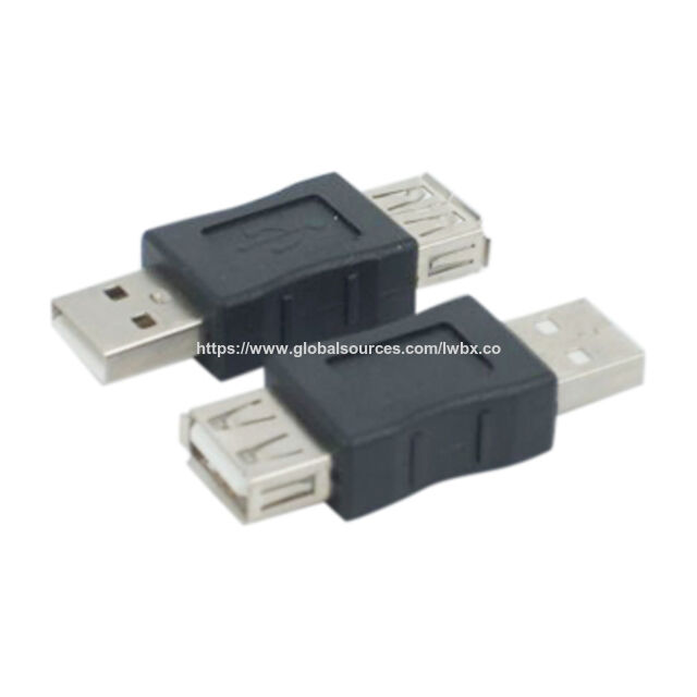 Adaptador USB 2.0 Tipo A Hembra a Macho (AF a AM) - Conector Extensor USB 2.0 for sale at factory direct price