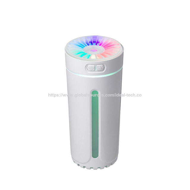 Neuer 300ml USB Bunte LED Licht Home Mini Luftbefeuchter Wiederaufladbarer 150mAh Batterie Ultraschall Auto Luftbefeuchter for sale at factory direct price