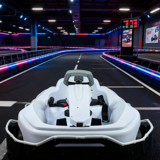 Go-Kart K11 de Dois Lugares, Fácil de Operar e Alta Durabilidade, Centro de Entretenimento Interativo Familiar for sale at factory direct price