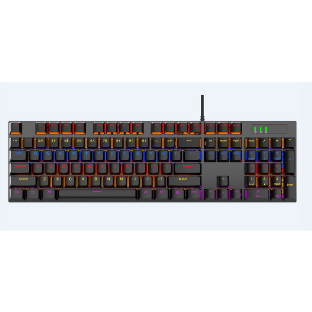 104 Keys Mechanical Keyboard ,wired ,rainbow ,private Model ,1.5m Cable ...