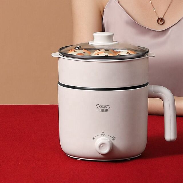 Eletrodomésticos de Cozinha Panela Elétrica Multifuncional de Dupla Camada para Cozinhar Frigideira Elétrica de Grande Capacidade 60C-5 Tampa de Vidro Temperado for sale at factory direct price
