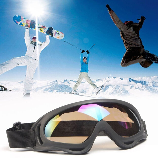 Gafas de esquí y equitación para motocicleta, a prueba de viento y arena, equipo popular de gafas de esquí for sale at factory direct price