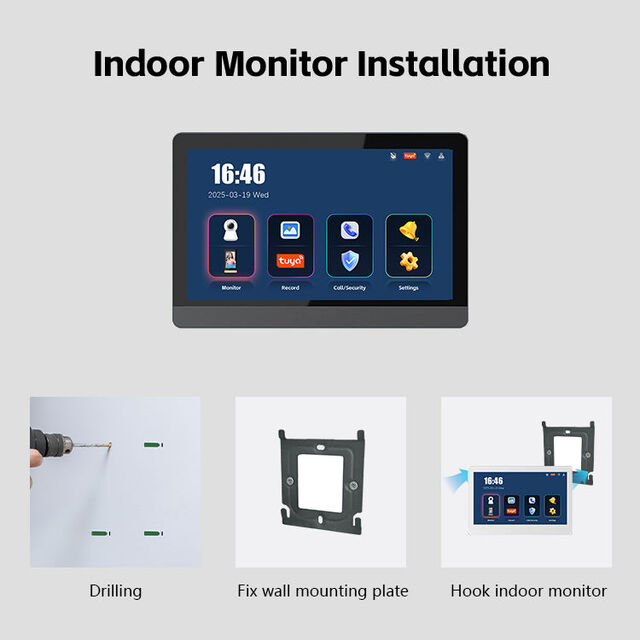 Villa Tuya Smart Ip Tcp Video Door Phone Intercom System With Metal ...