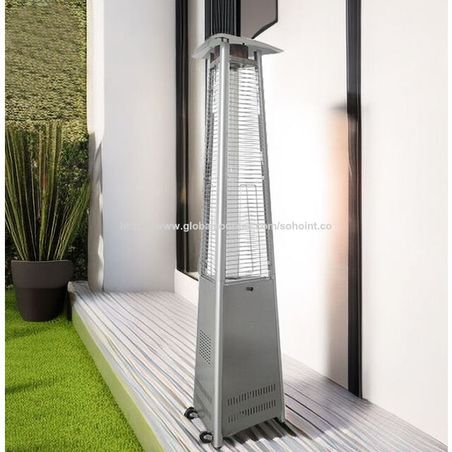 Aquecedor de Pátio a Gás Triangular para Exterior de Fabricação Chinesa, Propano ou Butano, Mais Vendido, 13KW, Fluxo 945g/hr. for sale at factory direct price