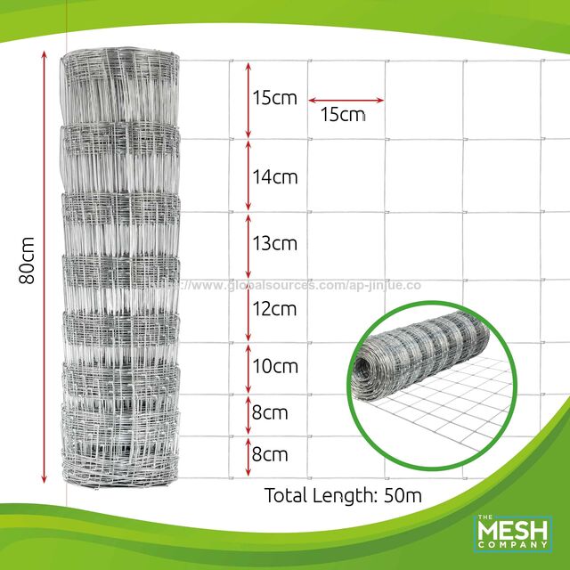 Alambre para cercas agrícolas, valla para caballos sin escalada for sale at factory direct price