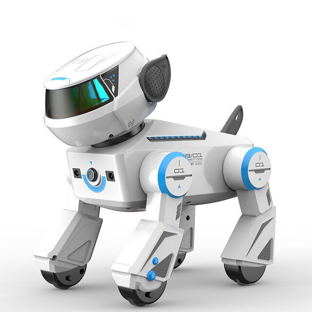 Chien Robotique Intelligent Électronique RC Chien à Commande Vocale Programmable Mode Détection Tactile 3.7v Chien Jouet Télécommandé pour Enfants for sale at factory direct price
