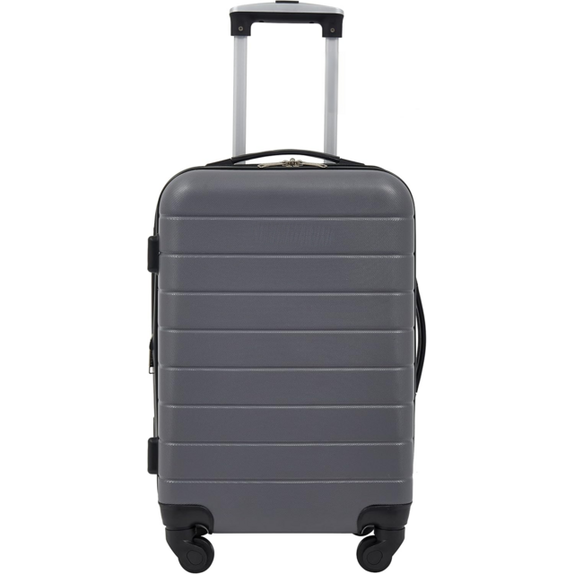 Impermeável 20 "PC Carry-On Spinner Mala com USB, resistente a arranhões e telescópica for sale at factory direct price