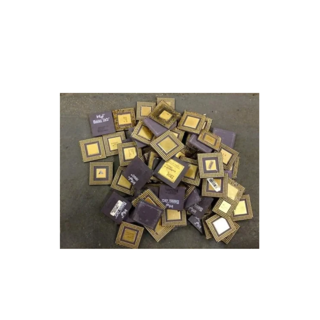Skrap CPU keramik berkualitas tinggi untuk pemulihan emas tersedia dalam jumlah besar dengan biaya rendah untuk daur ulang yang andal for sale at factory direct price