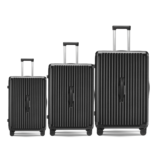Conjunto de Malas de Viagem Leves em ABS com Rodas Giratórias, 3 Peças, Resistente a Arranhões e Impactos for sale at factory direct price