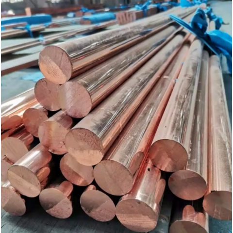 Factory Direct In Stock T2 C11000 Solid Copper Round Bar For Electrical ...