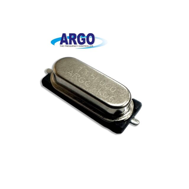 SMD-Kristallresonator S49SS mit 10mW Ansteuerspannung und 3,2 bis 30MHz Frequenz